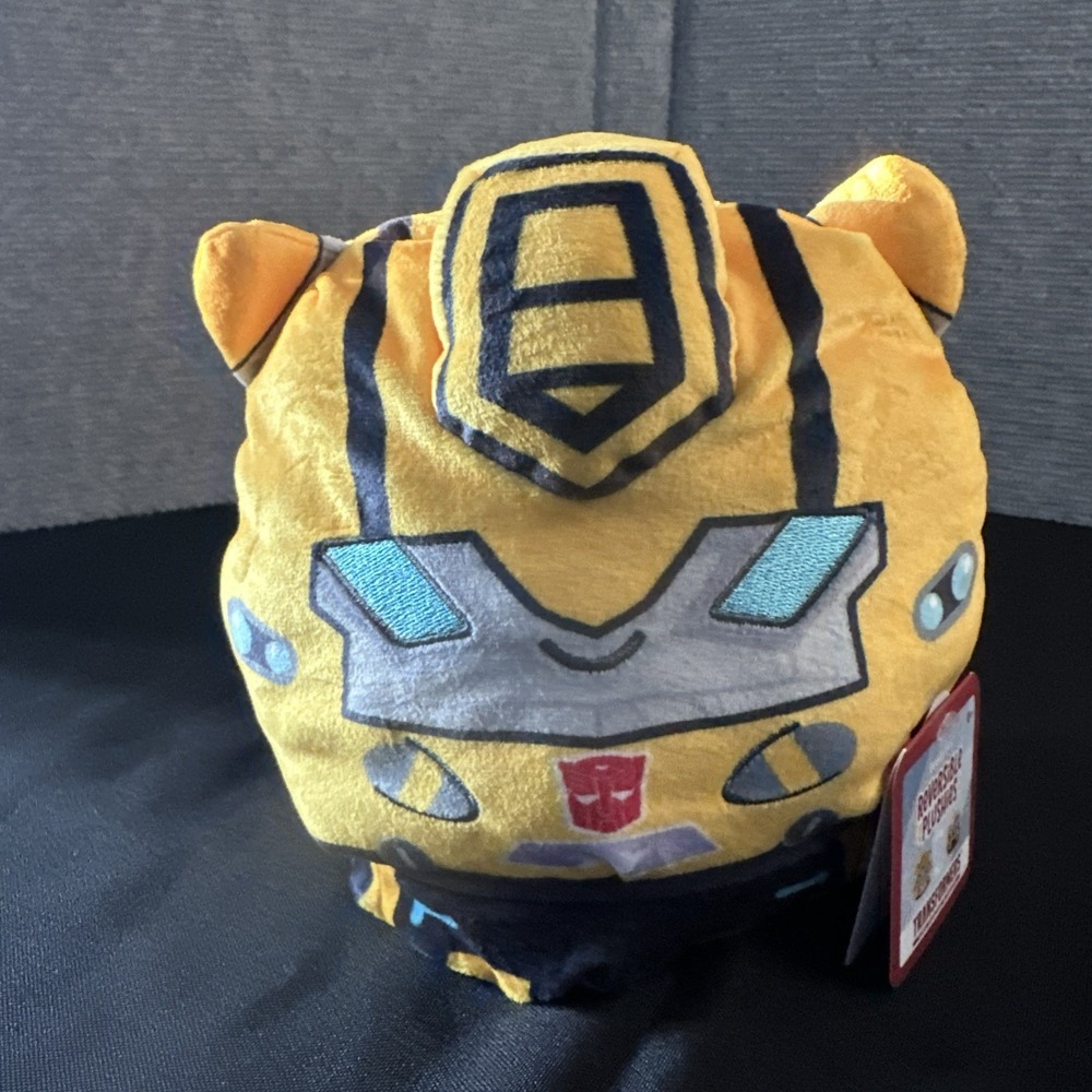 Tee Turtle Transformer Bumblebee 6" Reversible Plushie
